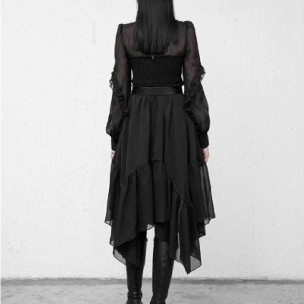 Punk rave absinthium dress
